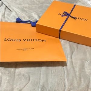Louis Vuitton Box, ( includes paper and dust bag)